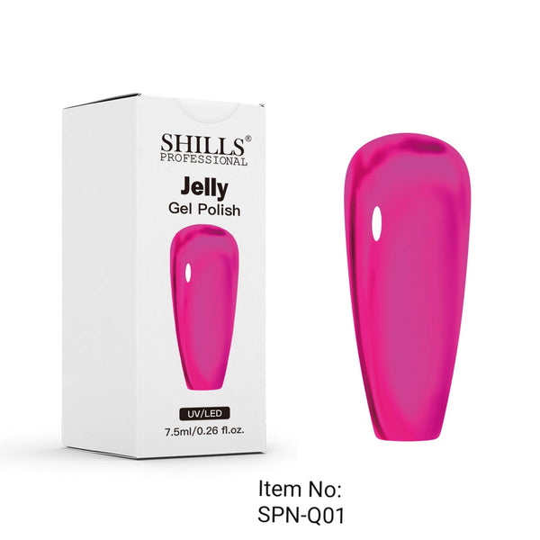 Shills Professional UV/LED Soak off Jelly gel polish Q01-Q06