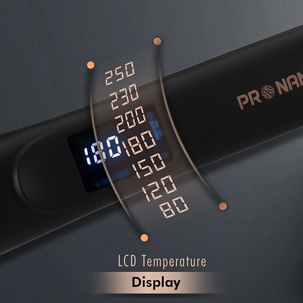 VEGA PROFESSIONAL Pro Nano Rose Gold Hair Straightener - VPPHS-01