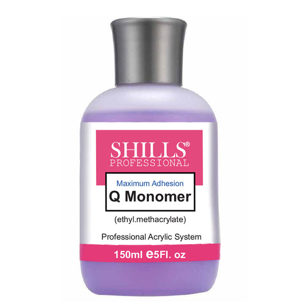 Shills Professional Nail Art Liquid Q Monomer 150ml (PURPLE)
