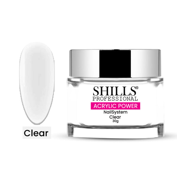 SHILLS PROFESSIONAL Acrylic Powder 30g Clear