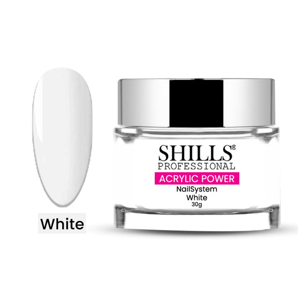 SHILLS PROFESSIONAL Acrylic Powder 30gm. White