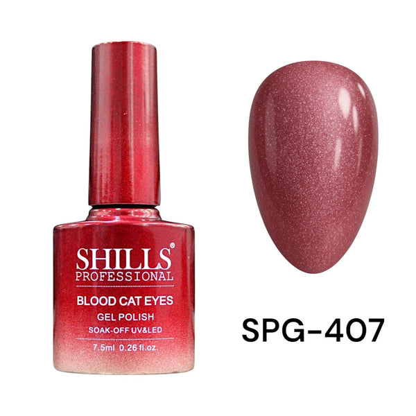 Shills Professional Blood Cat Eye Polish SPG-407