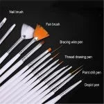 Shills Professional Nail Art Brush for Detailing and Carving
