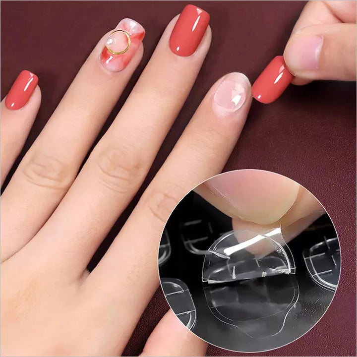 Shills Professional Nail Glue Double Sided Tabs for Full Coverage Nails
