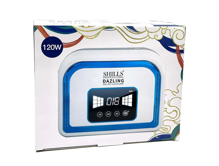 Spacious Shills Professional Dazling Nail Art Lamp for Simultaneous Hand Curing
