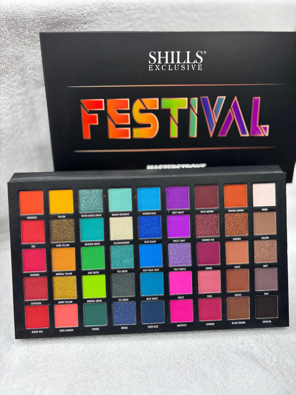 Shills Exclusive Festival Eyeshadow Palatte