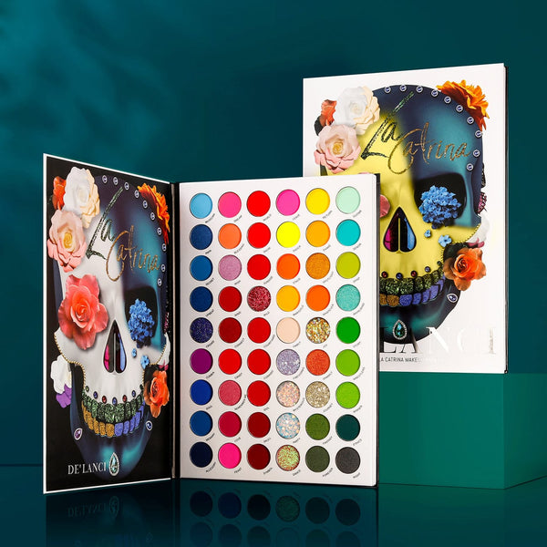 DE LANCI 54 Color La Catrina Eyeshadow Palette