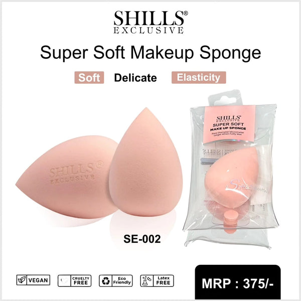 Shills Exclusive Super Soft Makeup Beauty Blender 1Pc