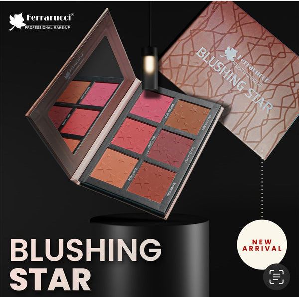 Ferrarucci Blushing Star Blusher Palette