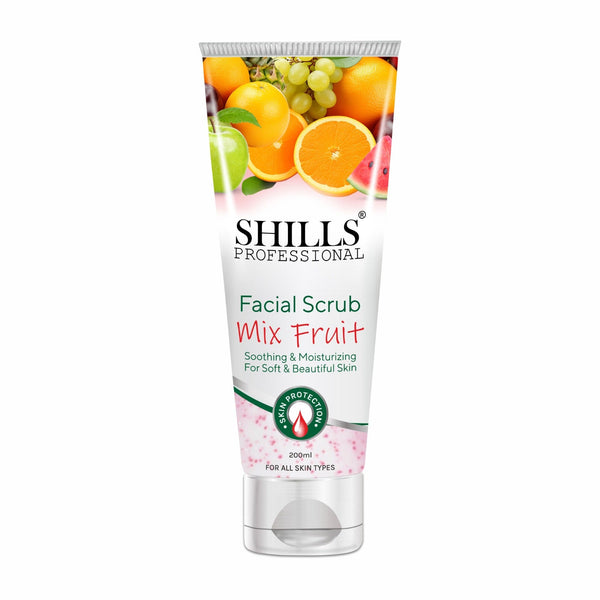 Shills Professional Mix Fruit Facial Scrub 200ml