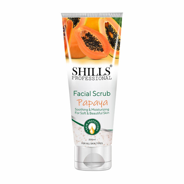Shills Professional Papaya Facial Scrub 200ml
