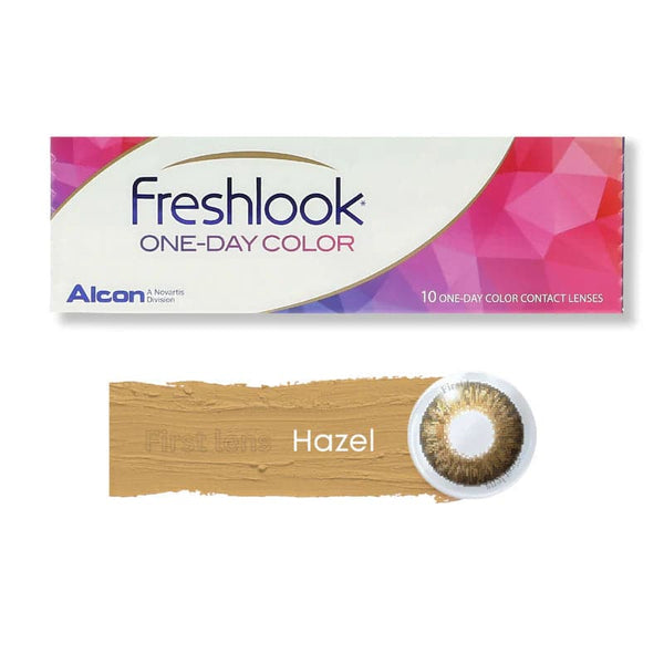 Freshlook One Day Color Lens 5 Pair Pure Hazel