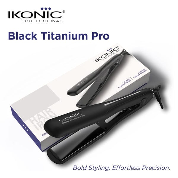 IKONIC HAIR STRAIGHTENER PRO TITANIUM SHINE