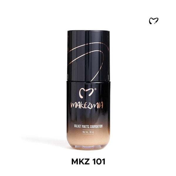 Makezmia Velvet Matt Foundation MKZ 101