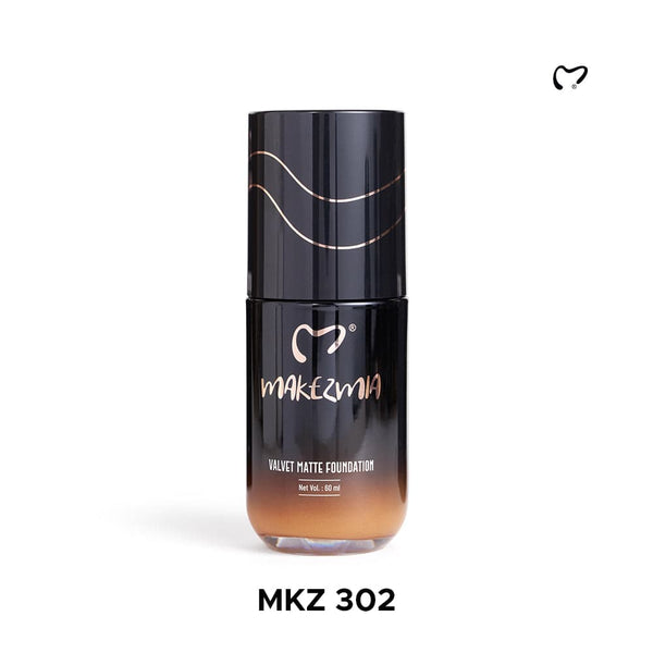 Makezmia Velvet Matt Foundation MKZ 302