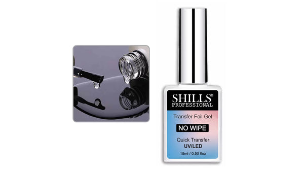 Shills Professional UV LED No Wipe Quick Transfer Foil Gel 15ml